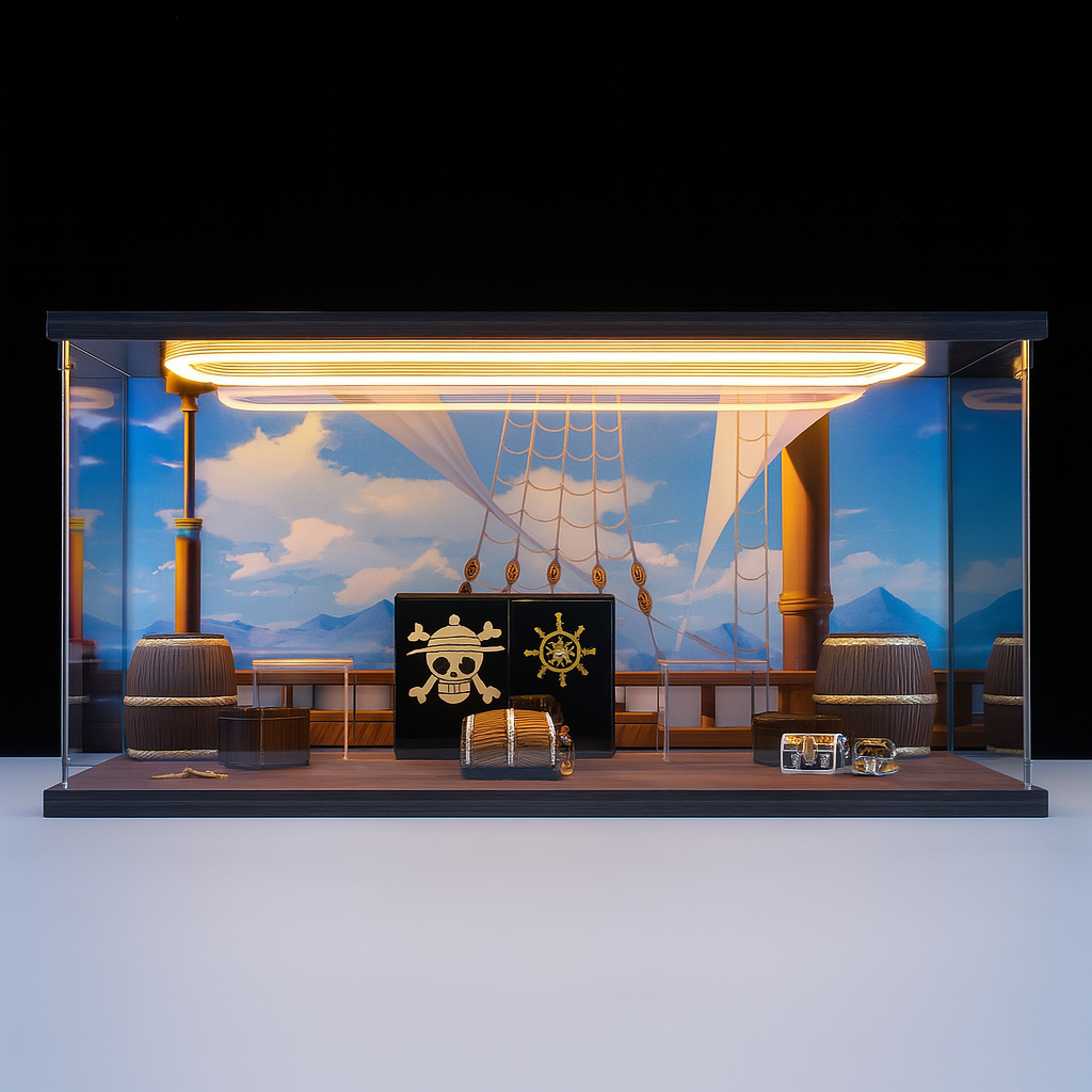 Display Storage Box for Pop Mart THE MONSTERS × One Piece Blind Box Figures