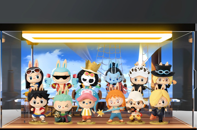 Display Storage Box for Pop Mart THE MONSTERS × One Piece Blind Box Figures