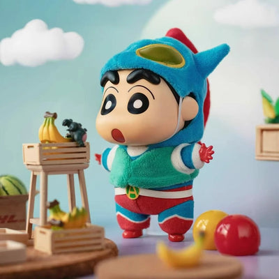 Shin-Chan Dress Up Party Series Vinyl Plush Keychains Gift Blind Box