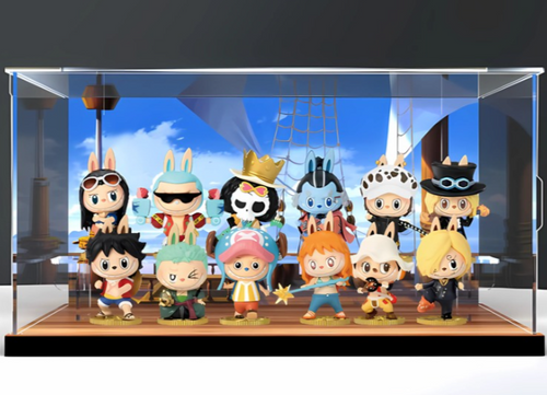 Display Storage Box for Pop Mart THE MONSTERS × One Piece Blind Box Figures